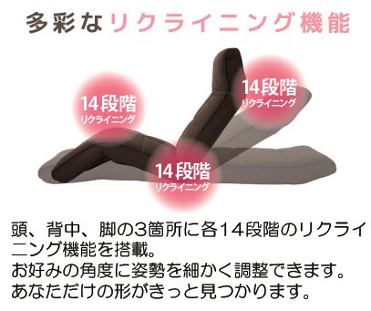 ヒーター付エアーマッサージ座椅子 エアーリラックスチェア フワリラ ビターオレンジ AIM-120のポイント1